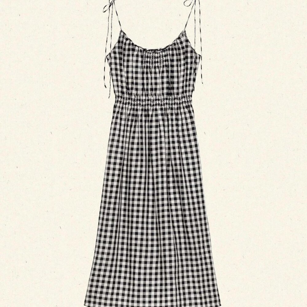 Doen Leslie Dress in Marilyn Gingham (XS)